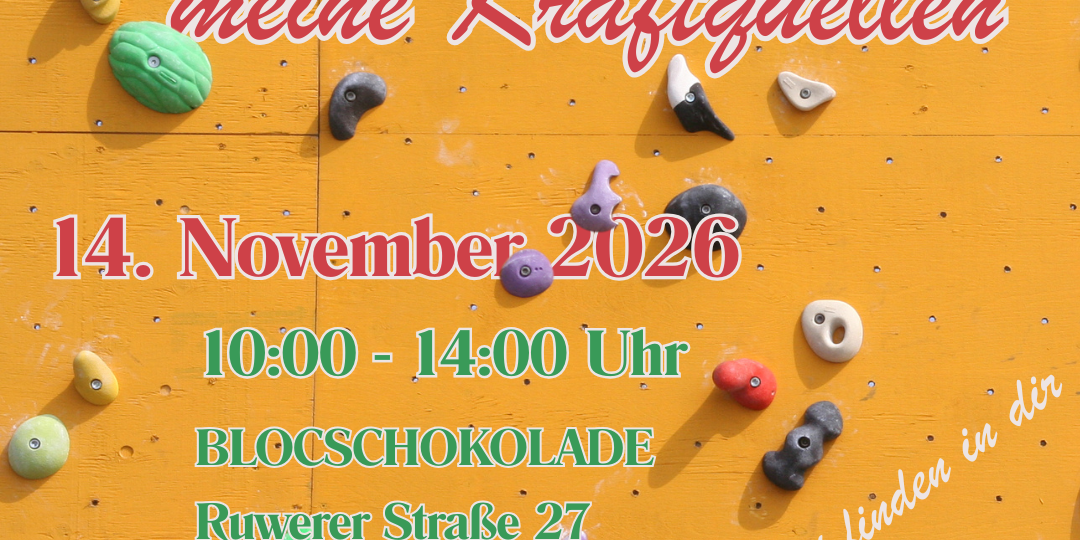 Bouldern Mentorat