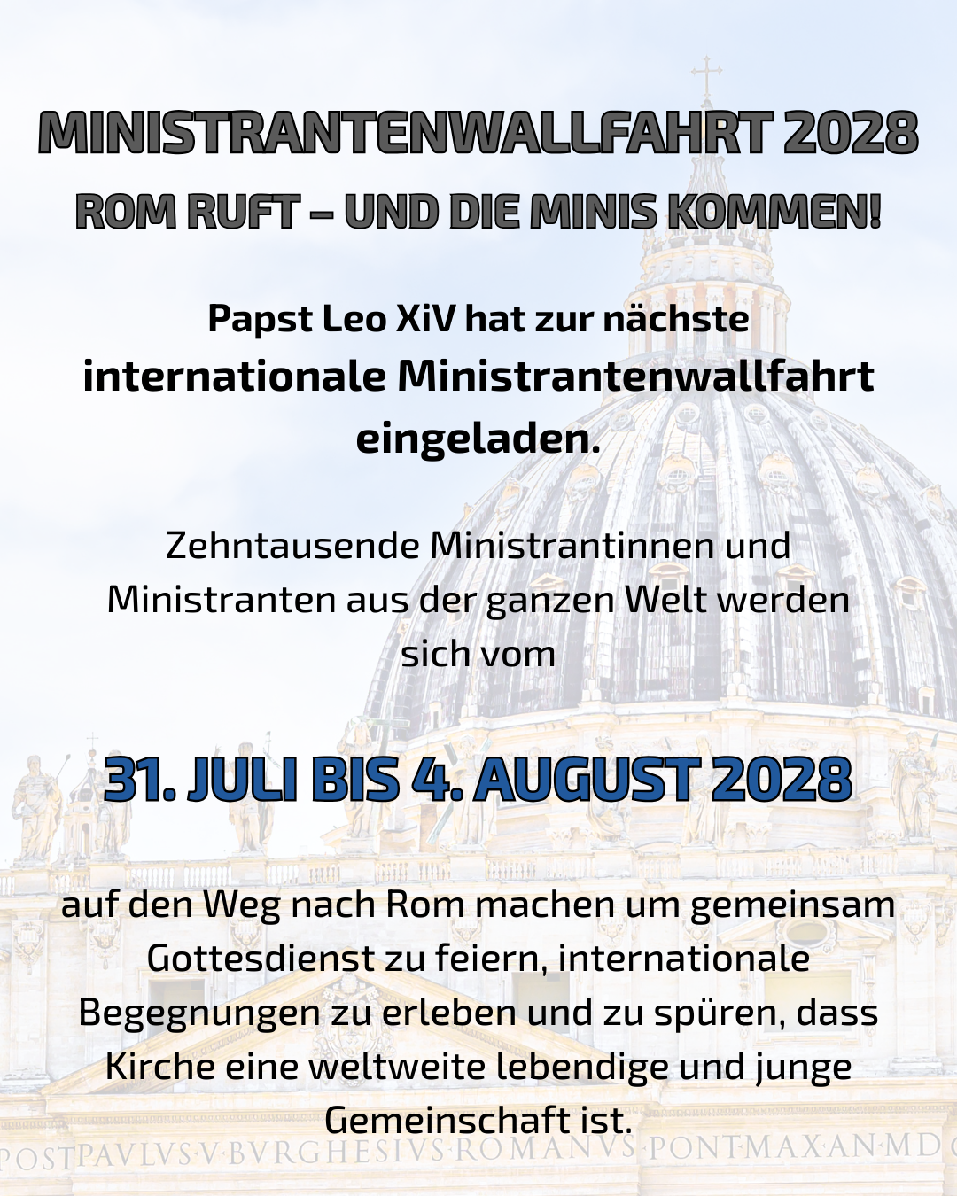 Ministrantenwallfahrt Rom (2)